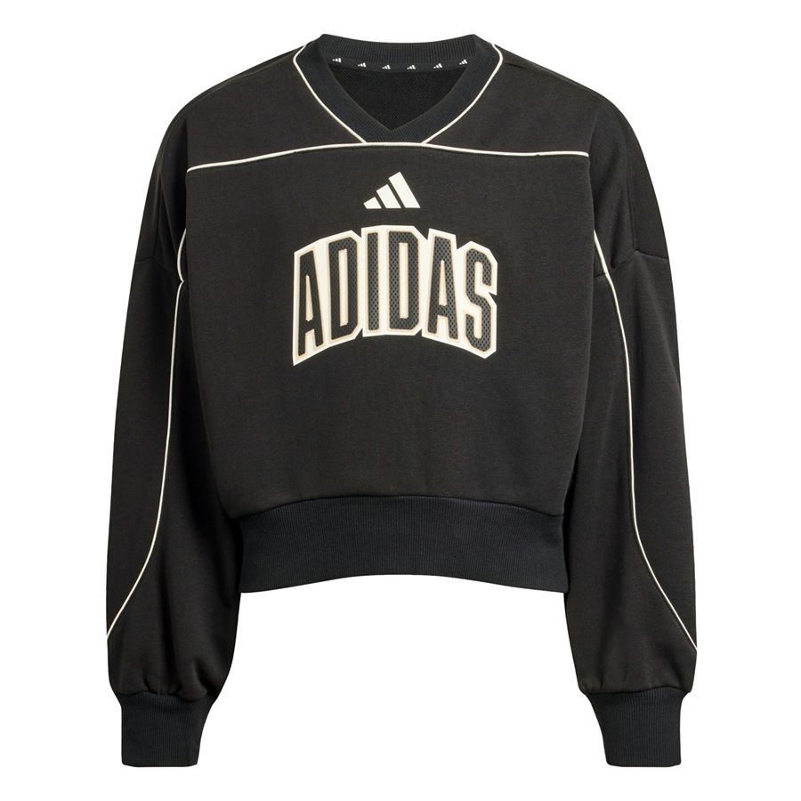 J Stadium sweatshirt felpa cropped da bambina Adidas | KB7029X